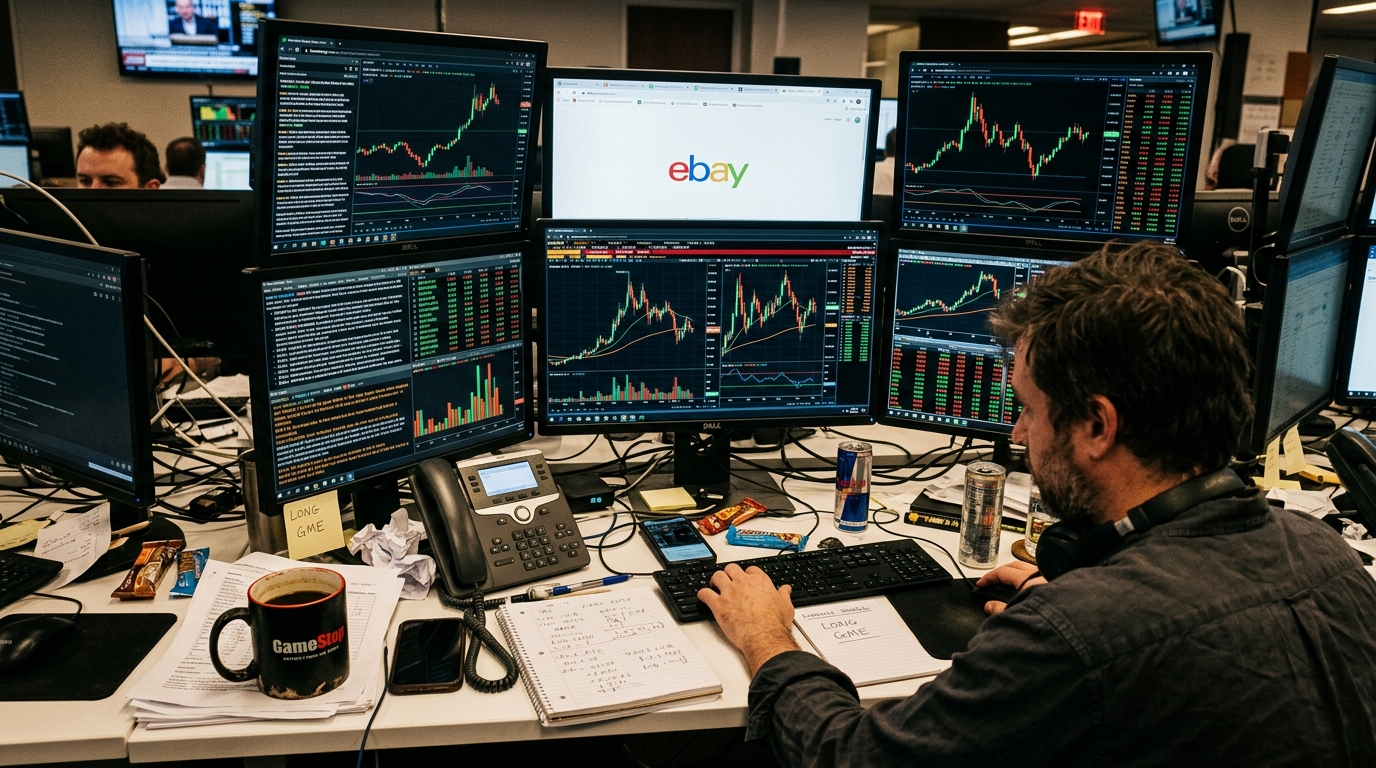 A Matemática da GameStop: Tentando Comprar o eBay por US$ 55 Bilhões